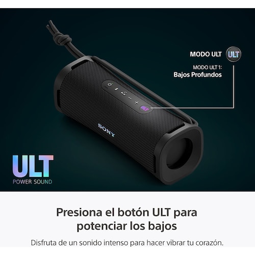 Bocina Bluetooth Sony Ult Field 1 Negra