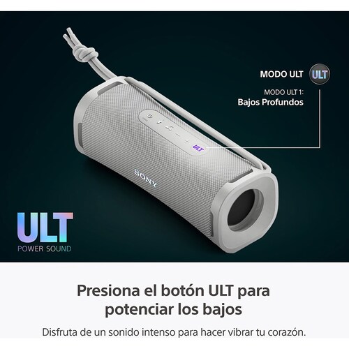 Bocina Bluetooth Sony Ult Field 1 Blanca