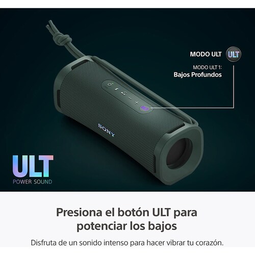 Bocina Bluetooth Sony Ult Field 1 Gris