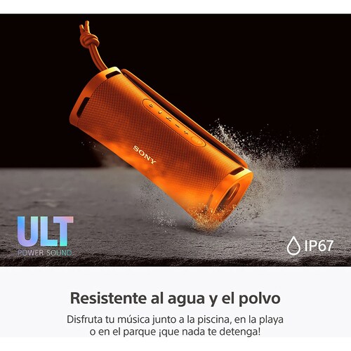 Bocina Bluetooth Sony Ult Field 1 Naranja