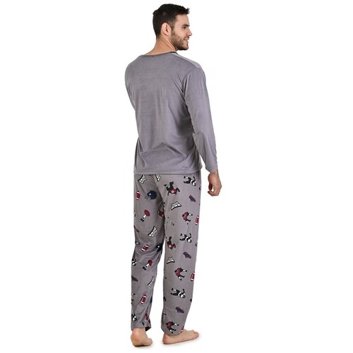 Conjunto Pijama Diseño de Beisbol para Hombre Star West