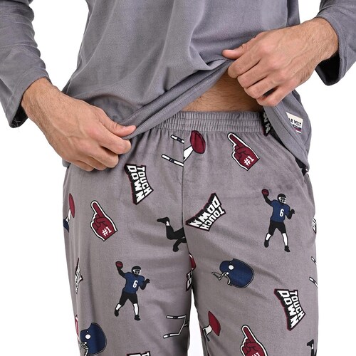 Conjunto Pijama Diseño de Beisbol para Hombre Star West
