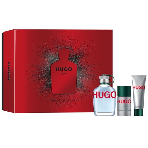 Estuche Eau de Toilette Hugo Boss Hugo Man 125 Ds75 Sg50 para Hombre