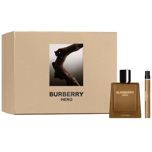 Set Eau de Parfum Burberry  Hero 100 Ml Mini 10 Ml para Hombre