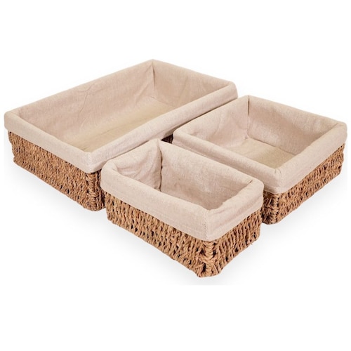 Juego de 3 Cestas Decorativa Amy Home Nature