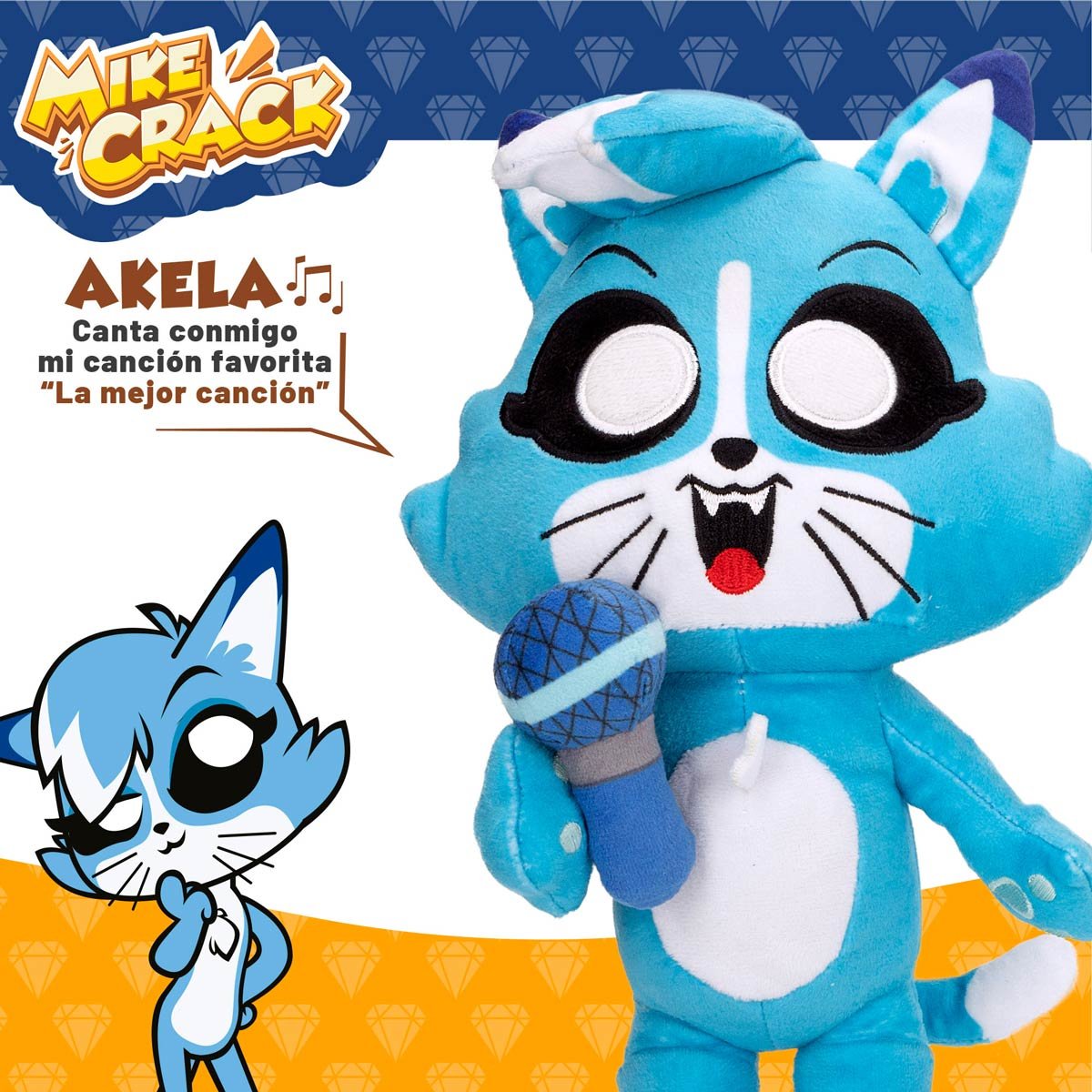 Peluche Mike Akela Peluches Pijama De Mikecrack Mikecrack Large