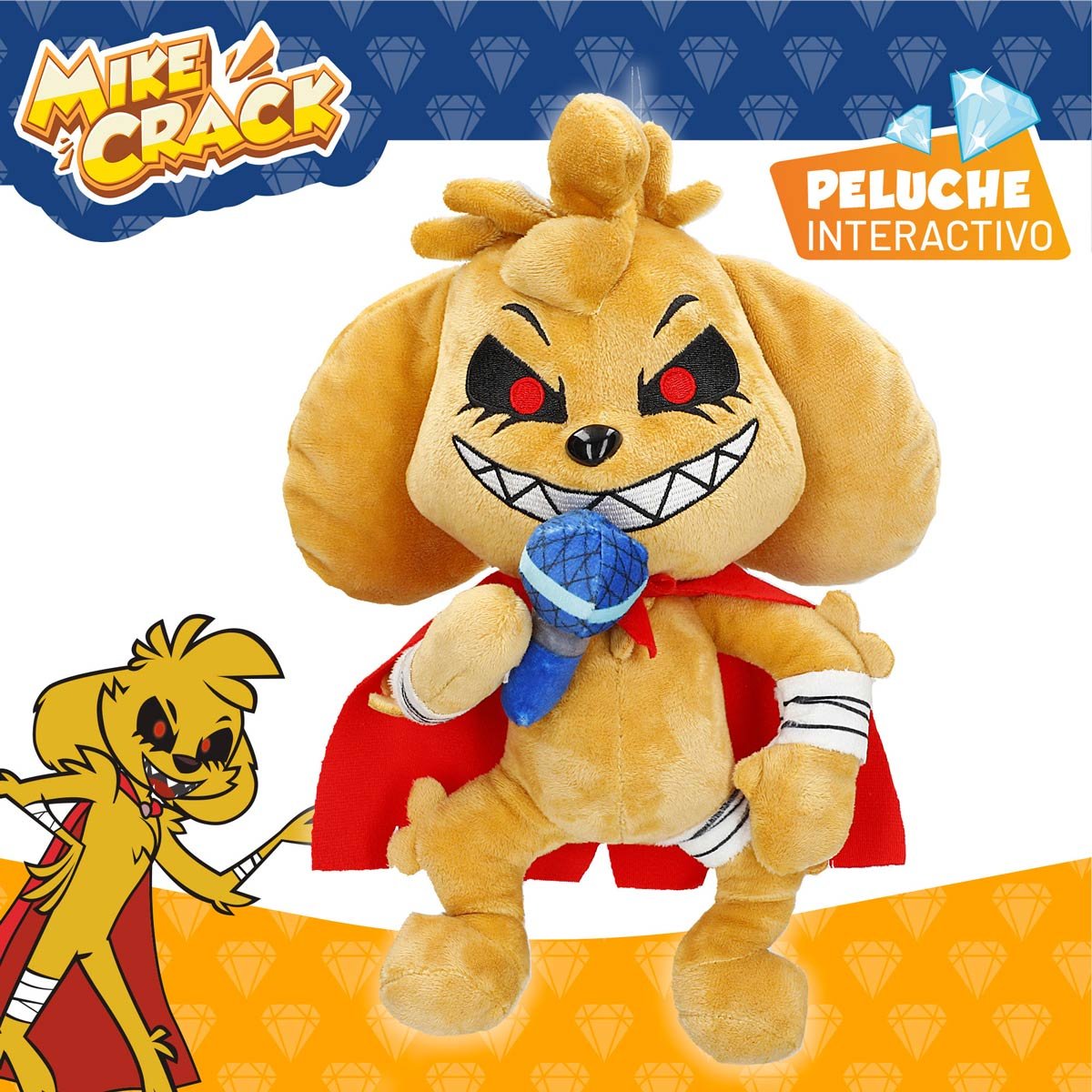 Mikecrack Exe Peluche Interactivo 29 Cm Eolo