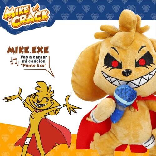 Mikecrack Exe Peluche Interactivo 29 Cm Eolo