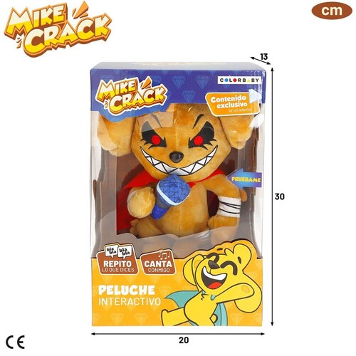 Mikecrack Exe Peluche Interactivo 29 Cm Eolo