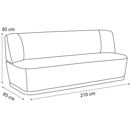 Sofá Kioto Frankfurt Brown Gasaru Muebles