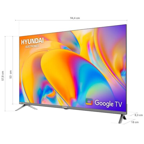 Pantalla Hyundai 42 Pulgadas Google Tv Hyled428Gim