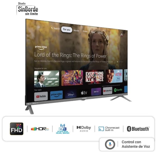 Pantalla Hyundai 42 Pulgadas Google Tv Hyled428Gim