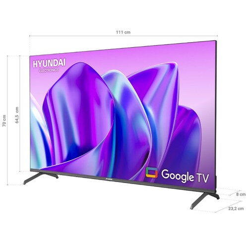 Pantalla Hyundai 50 Pulgadas 4K Google Tv Hyled5020G4Km