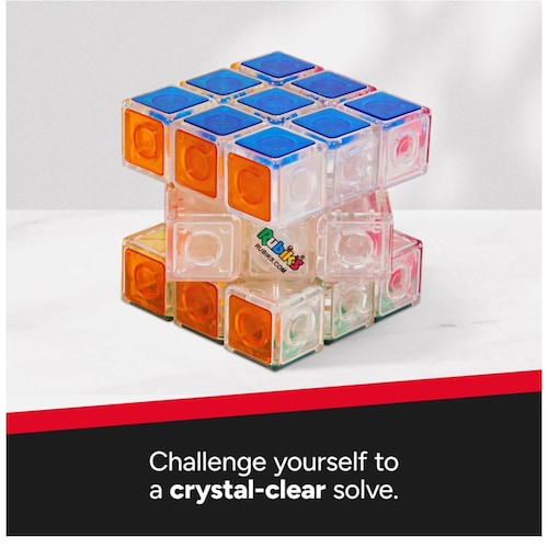 Cubo Rubiks 3X3 Cristal Spin Master