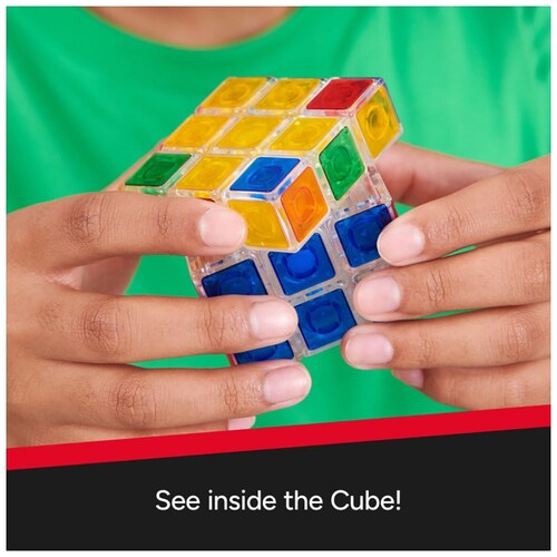 Cubo Rubiks 3X3 Cristal Spin Master