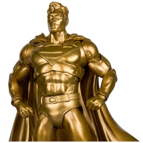 Dc Multiverse 7In - Superman With Eagle (Gold/bronze)(Gold Label) Spin Master