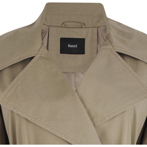 Gabardina con Solapa para Mujer Basel
