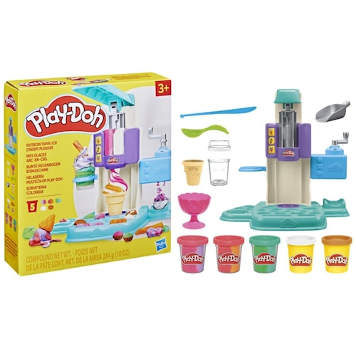 Play Doh Rainbow Ice Cream Hasbro