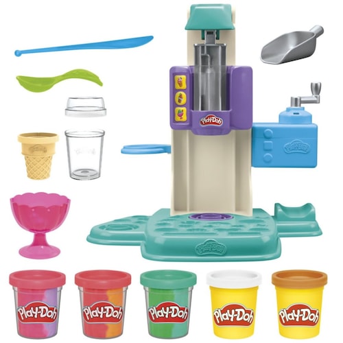 Play Doh Rainbow Ice Cream Hasbro