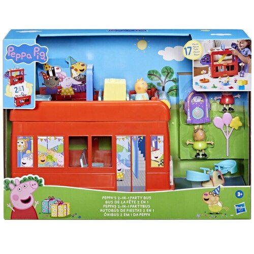 Peppa Pig 2 In 1 Party Bus Hasbro