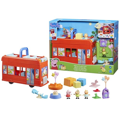 Peppa Pig 2 In 1 Party Bus Hasbro