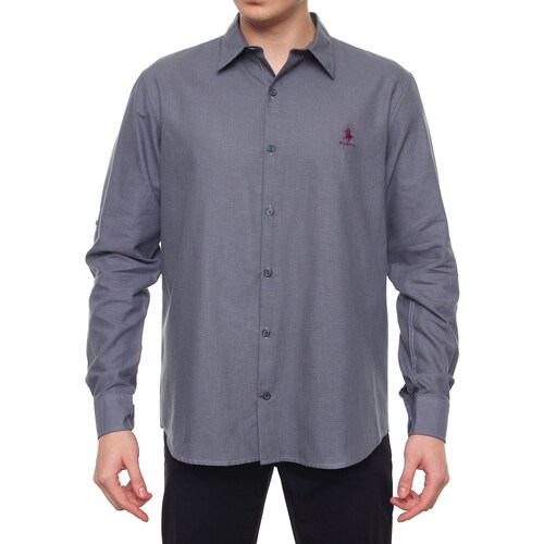 Camisa Hombre Manga Larga De Algodón UNIVERSITY CLUB UNIVERSITY