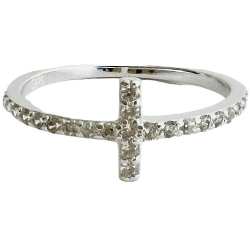 Anillo Plata .925 Cruz Plata Golden Wishes