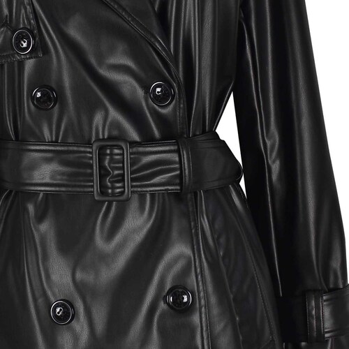 Gabardina Vinipiel para Mujer Basel