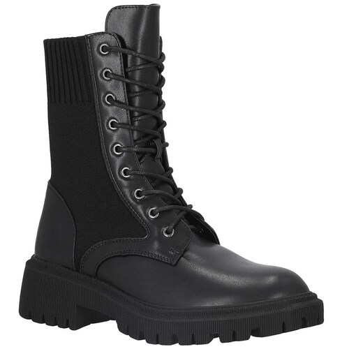 Sears Botas Largas Westies Botas Combate Mujer Botín Con Elástico - Main Image