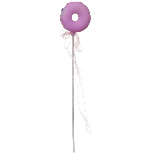 Paleta Dona Morada Chispas Colores 39 Cm Gto