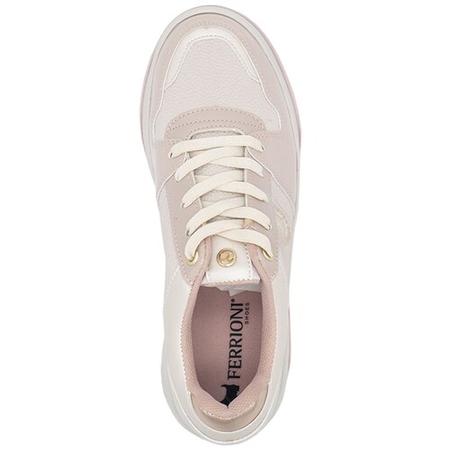 Tenis Rosa de Agujeta para Mujer Ferrioni