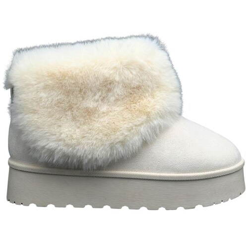 Bota Invernal con Peluche para Mujer Jeanious