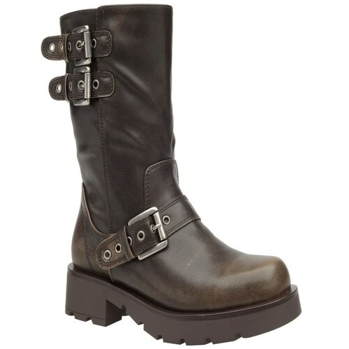 Bota Media Cn Hebillas para Mujer Efe