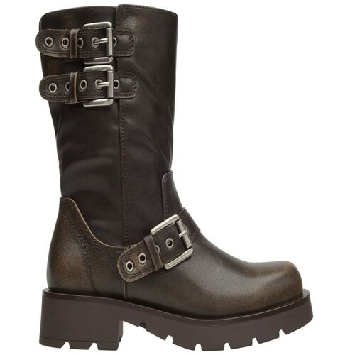 Bota Media Cn Hebillas para Mujer Efe