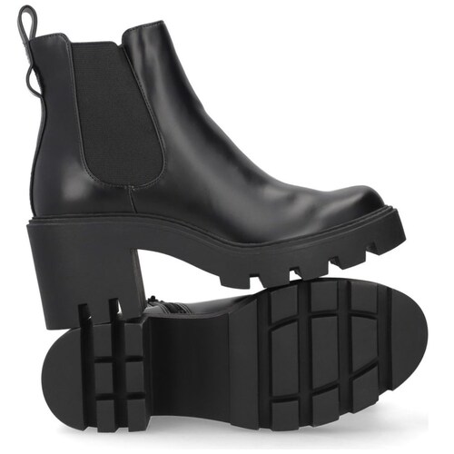 Botin Liso con Suela Gruesa para Mujer Capa de Ozono