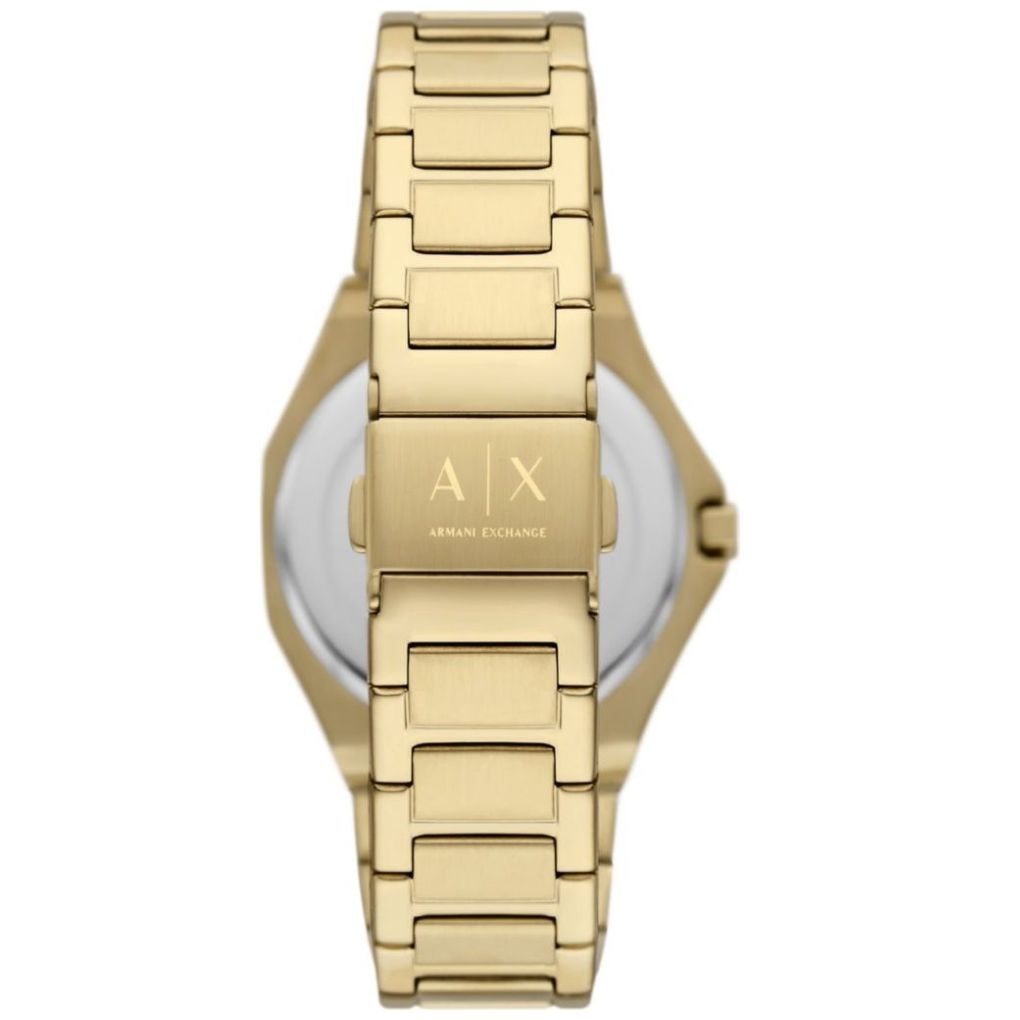 Mercadolibre Reloj Armani Exchange Mujer Dorado Reloj Moonphase