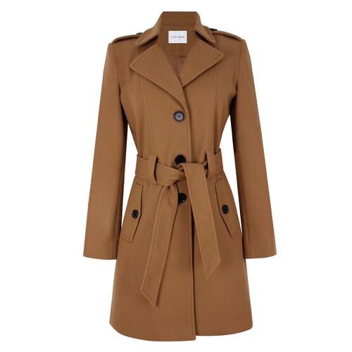 Abrigo con Solapas para Mujer City Femme.