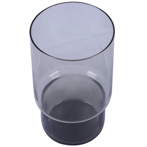 Vaso Negro Vidrio 500 Ml Home&details