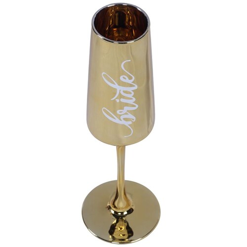 Set 2 Copas Champagne Dorado- Negro 270 Ml Home&details