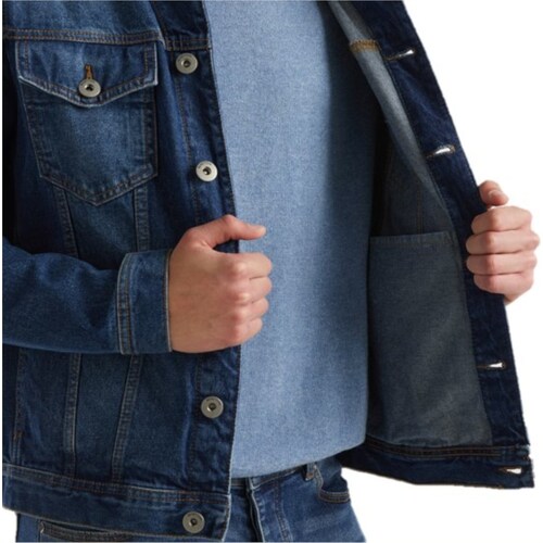 Chamarra Denim para Hombre United Colors Of Benetton