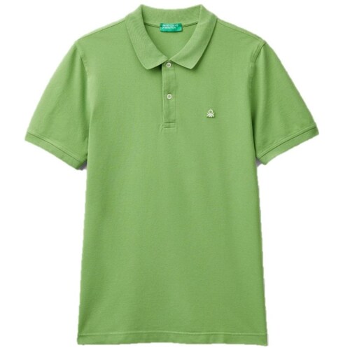 Polo Shirt Polo Blanco Hombre Benetton Playera Benetton Hombre