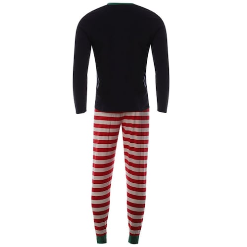Pijama Navideña Estampado de Santa Claus para Hombre Jeanious