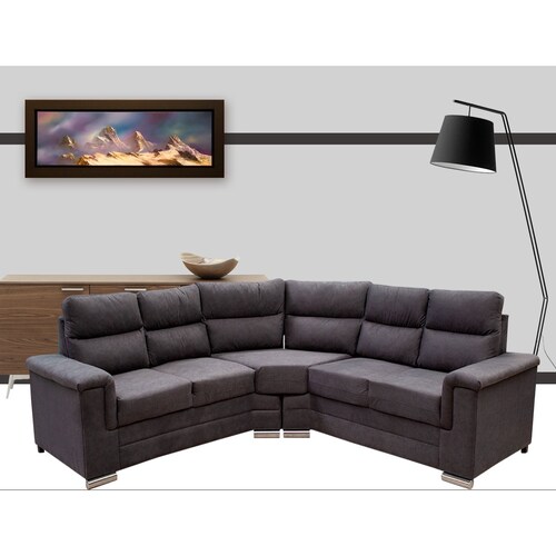 Sala Elin Gris Lobo Divano