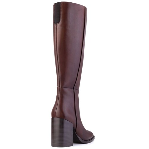 Bota Alta Lisa de Tacón para Mujer Gillio
