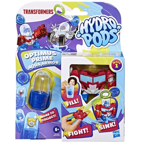 Transformers Aqua Armor Optimus Prime Hasbro