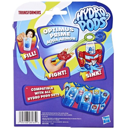 Transformers Aqua Armor Optimus Prime Hasbro