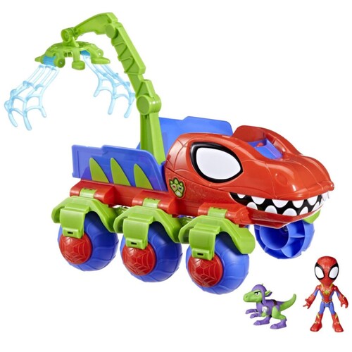 Set Juego Dino-Grúa Arácnida Marvel Spidey And His Amazing Friends