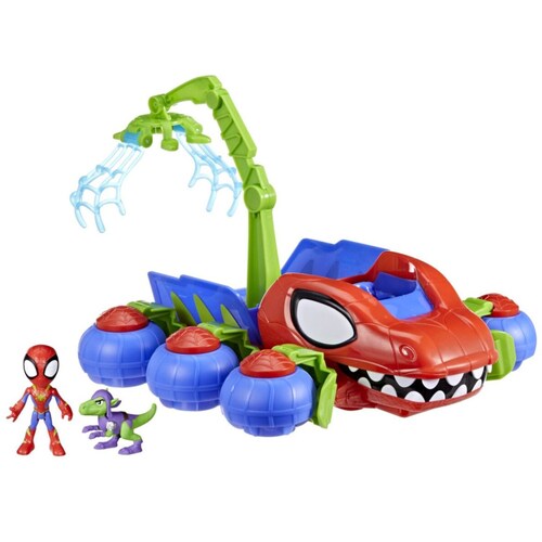Set Juego Dino-Grúa Arácnida Marvel Spidey And His Amazing Friends