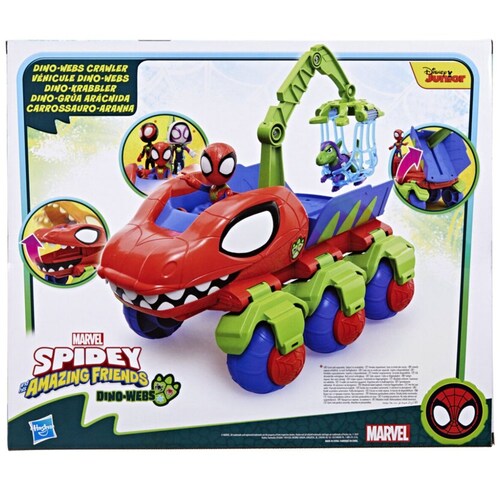 Set Juego Dino-Grúa Arácnida Marvel Spidey And His Amazing Friends