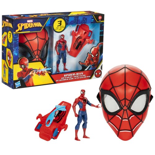 Set Arácnido Marvel Spider-Man 3 Juguetes de Hasbro